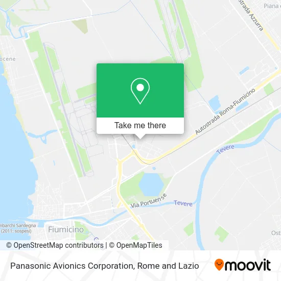 Panasonic Avionics Corporation map