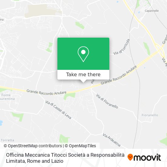 Officina Meccanica Titocci Società a Responsabilità Limitata map