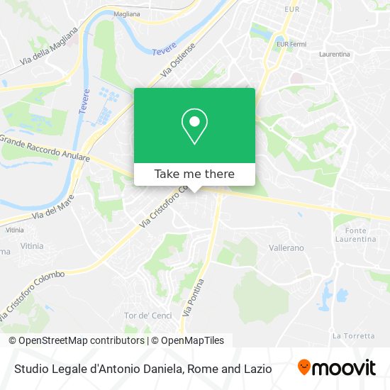 Studio Legale d'Antonio Daniela map