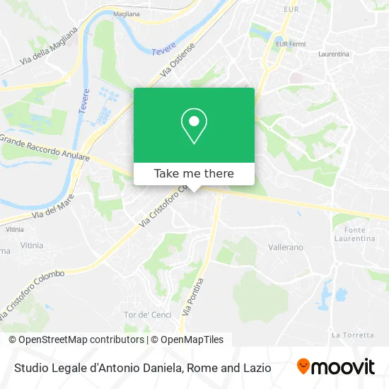 Studio Legale d'Antonio Daniela map