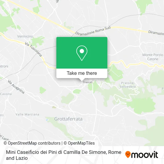 Mini Dairy of Pines by Camilla De Simone map