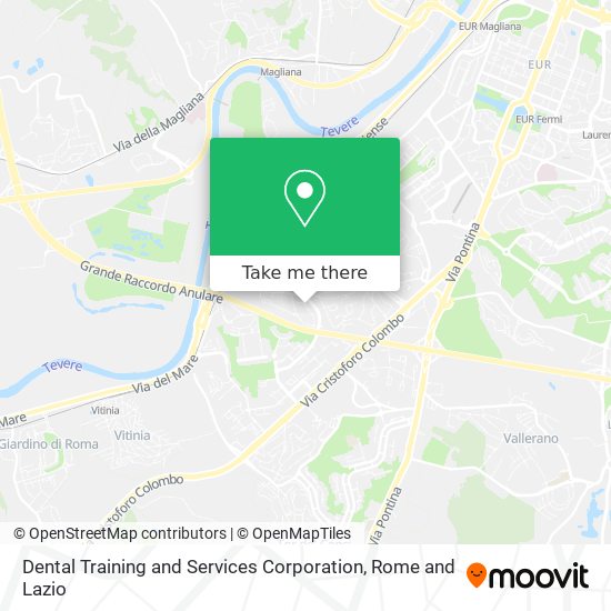 Dental Training and Services Corporation map