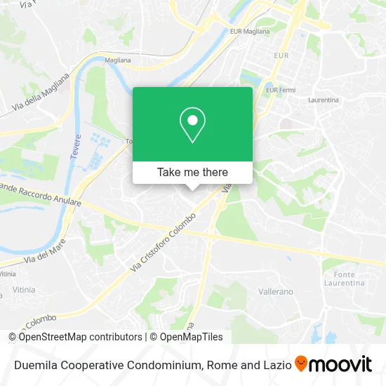 Duemila Cooperative Condominium map