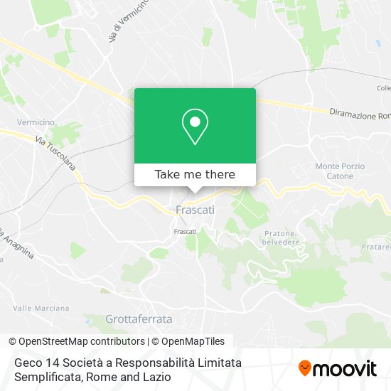 Geco 14 Società a Responsabilità Limitata Semplificata map