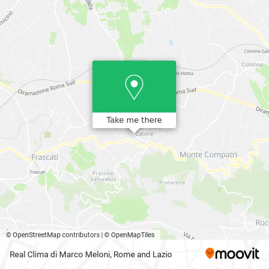 Real Clima di Marco Meloni map