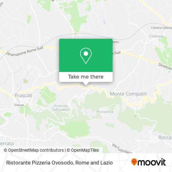 Ristorante Pizzeria Ovosodo map