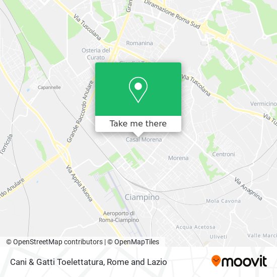 Cani & Gatti Toelettatura map