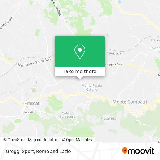 Greggi Sport map