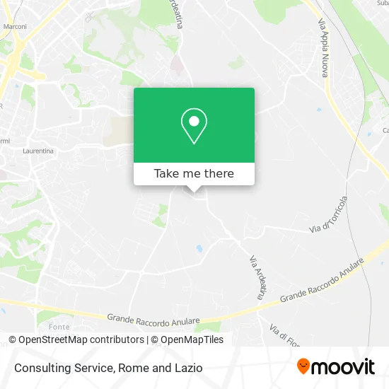 Consulting Service map