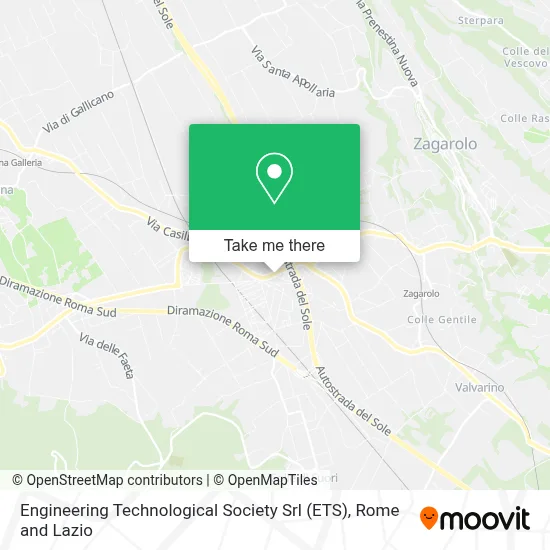 Engineering Technological Society Srl (ETS) map