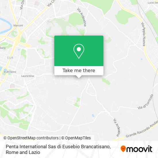 Penta International Sas di Eusebio Brancatisano map