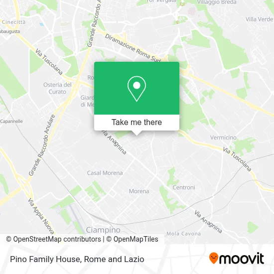 Pino Family House map