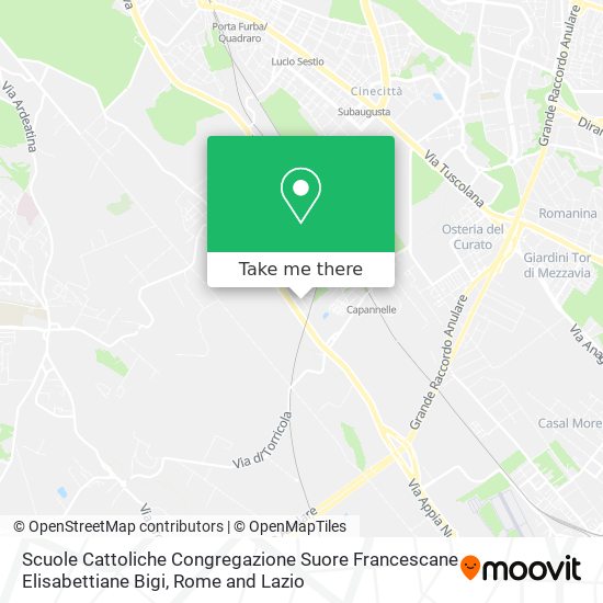 Scuole Cattoliche Congregazione Suore Francescane Elisabettiane Bigi map