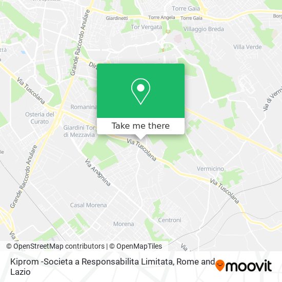 Kiprom -Societa a Responsabilita Limitata map