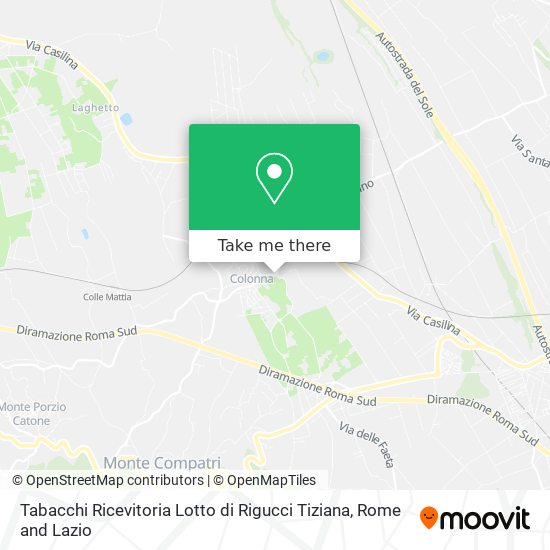 Tabacchi Ricevitoria Lotto di Rigucci Tiziana map