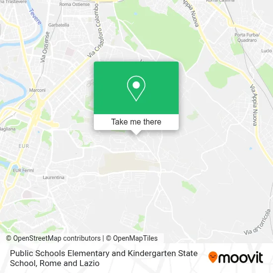 Public Schools Elementary and Kindergarten State School map