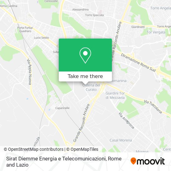 Sirat Diemme Energia e Telecomunicazioni map