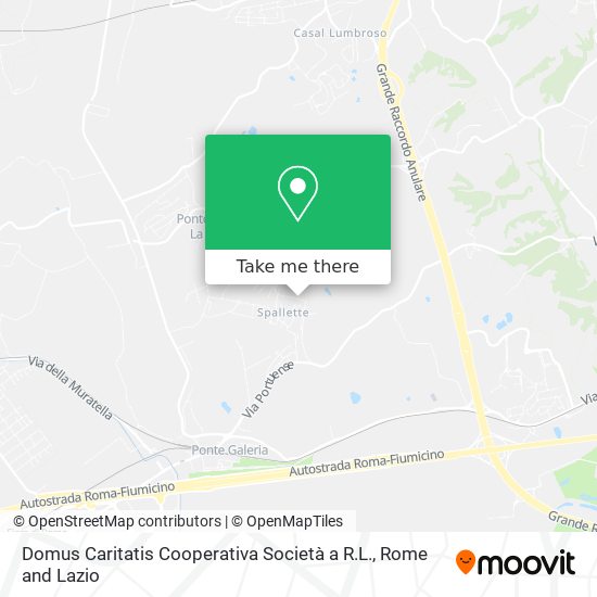 Domus Caritatis Cooperativa Società a R.L. map