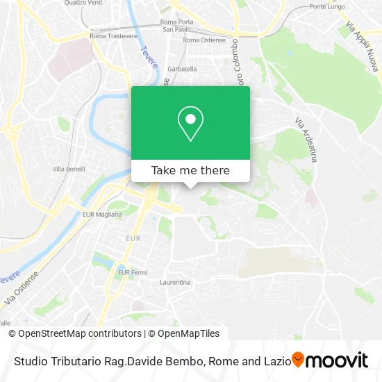 Tax Studio Accountant Davide Bembo map