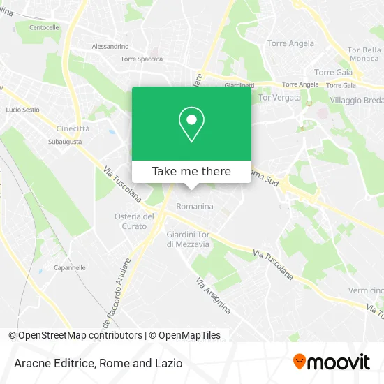 Aracne Publisher map