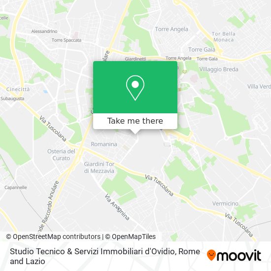 Studio Tecnico & Servizi Immobiliari d'Ovidio map