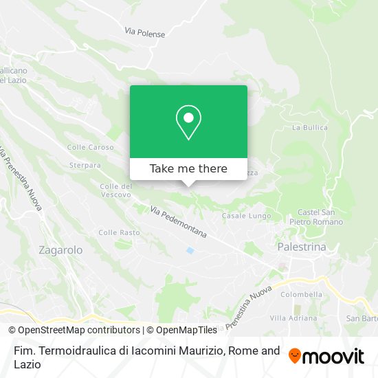 Fim. Termoidraulica di Iacomini Maurizio map