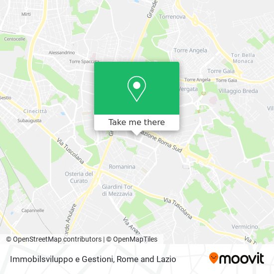 Immobilsviluppo e Gestioni map