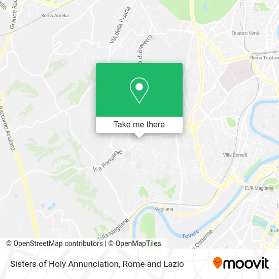 Sisters of Holy Annunciation map