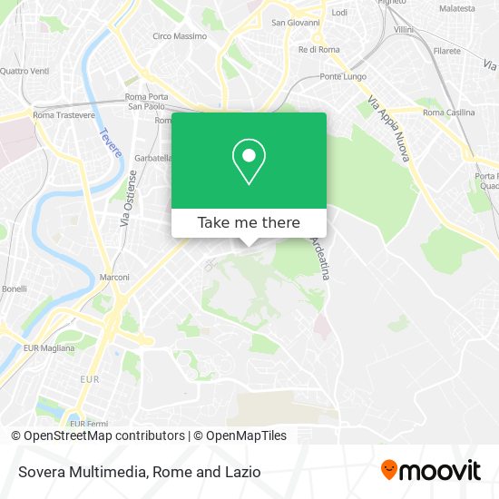 Sovera Multimedia map