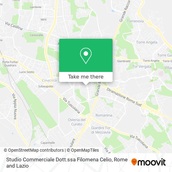 Studio Commerciale Dott.ssa Filomena Celio map