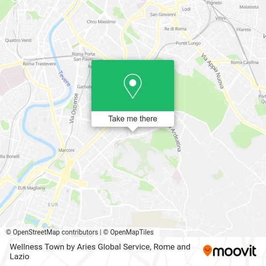 Wellness Town by Aries Global Service map