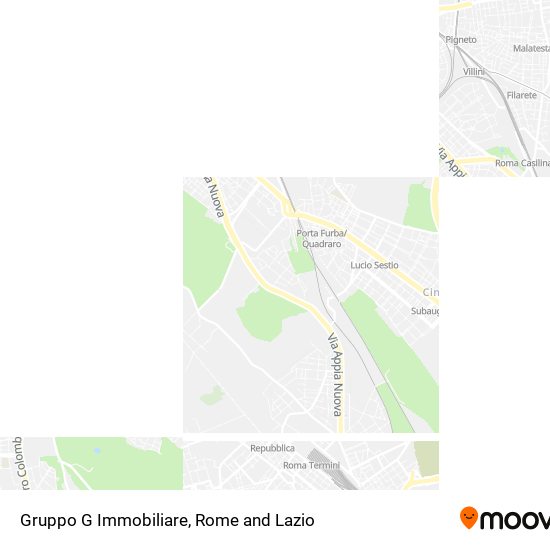 Gruppo G Immobiliare map