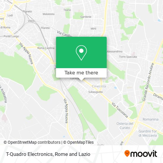 T-Quadro Electronics map