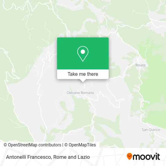 Francesco Antonelli map