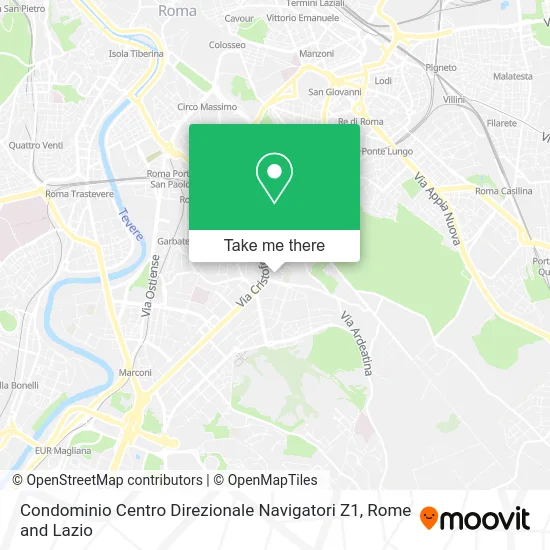 Navigator Business Center Condominium Z1 map