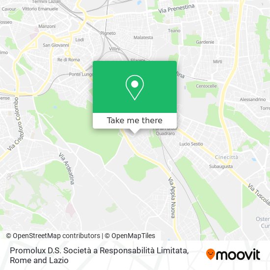 Promolux D.S. Società a Responsabilità Limitata map