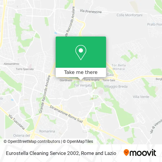 Eurostella Cleaning Service 2002 map