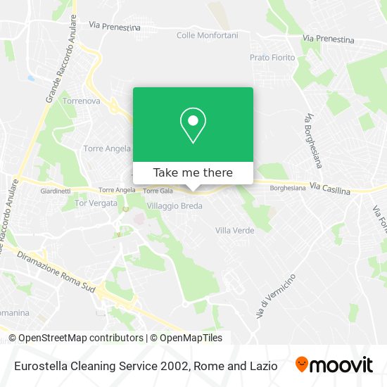 Eurostella Cleaning Service 2002 map