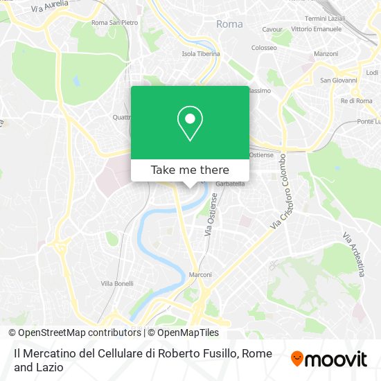 Il Mercatino del Cellulare di Roberto Fusillo map