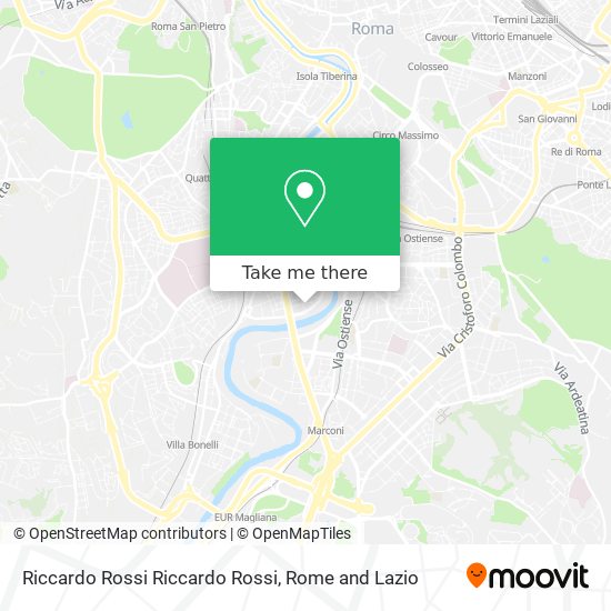 Riccardo Rossi Riccardo Rossi map