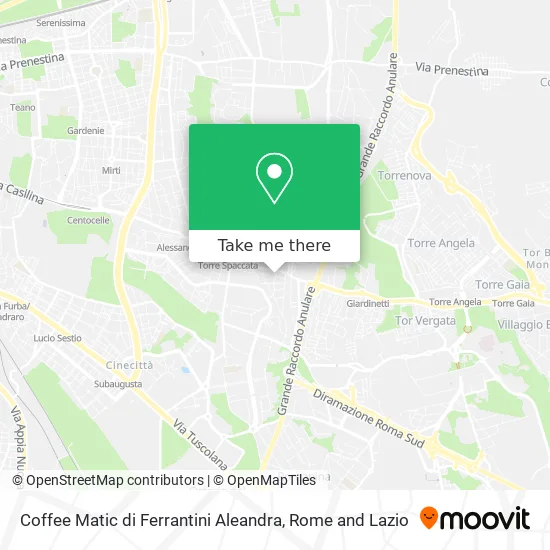 Coffee Matic di Ferrantini Aleandra map