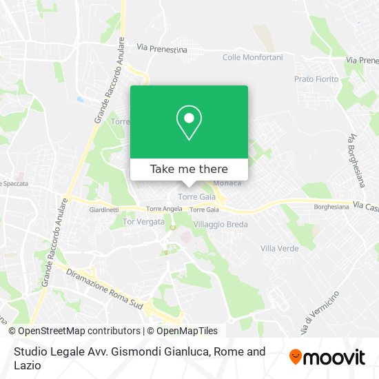 Studio Legale Avv. Gismondi Gianluca map
