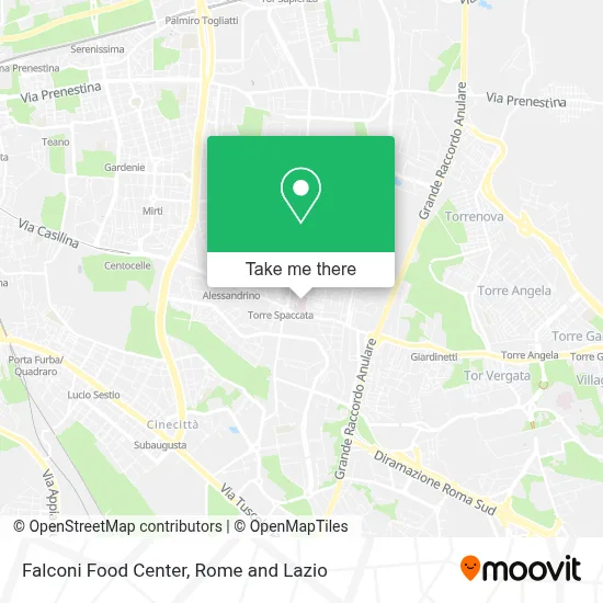 Falconi Food Center map