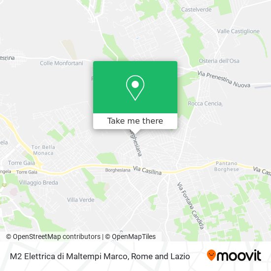 M2 Elettrica di Maltempi Marco map