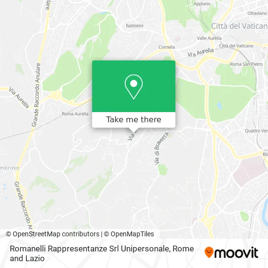 Romanelli Representations SRL Unipersonal map