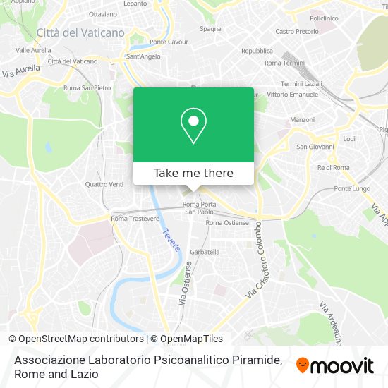 Associazione Laboratorio Psicoanalitico Piramide map