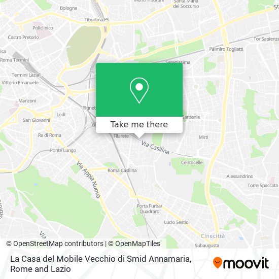 La Casa del Mobile Vecchio di Smid Annamaria map