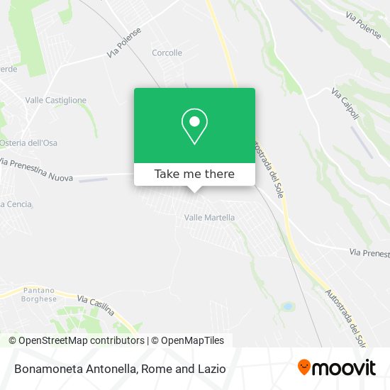 Bonamoneta Antonella map