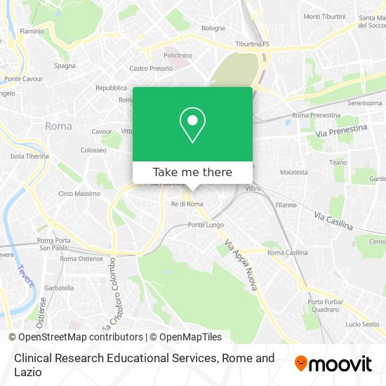 Clinical Research Educational Services map