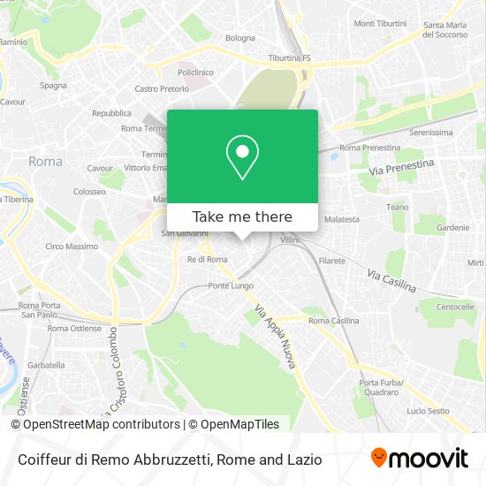 Coiffeur di Remo Abbruzzetti map